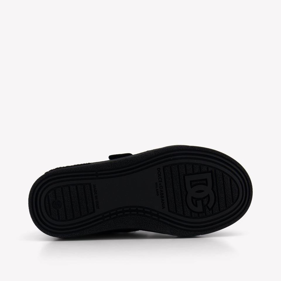 Dolce & Gabbana Jongens Sneakers In Zwart