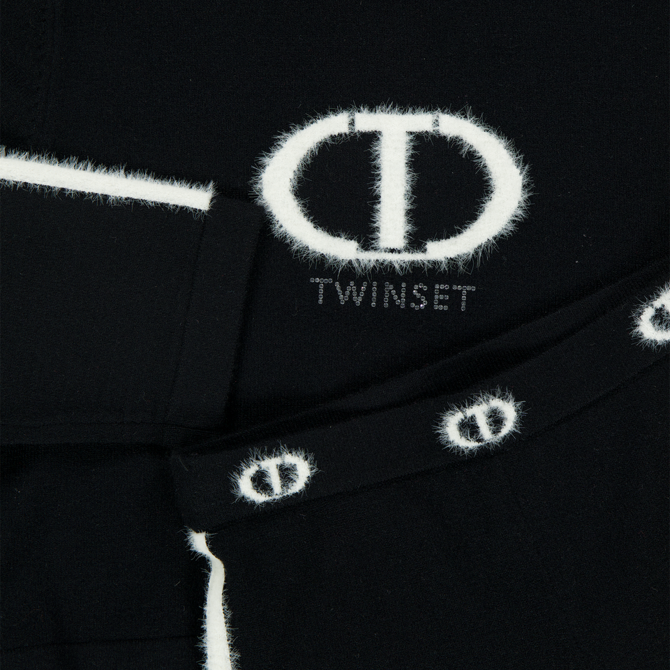 Twinset Kinder Meisjes Setje In Zwart