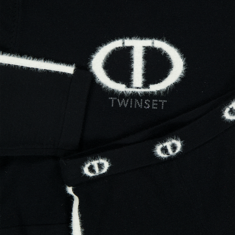 Twinset Kinder Meisjes Setje In Zwart