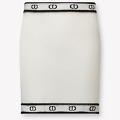 Twset Kids Girls Skirt  Offwhite