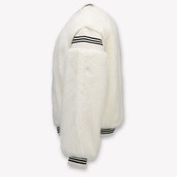 Twinset Kinder Meisjes Faux Fur Jassen In Off White