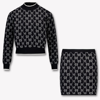 Twinset Kinder Meisjes Setje In Zwart