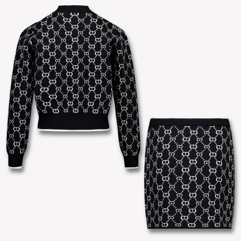 Twset Kids Girls Set  Black