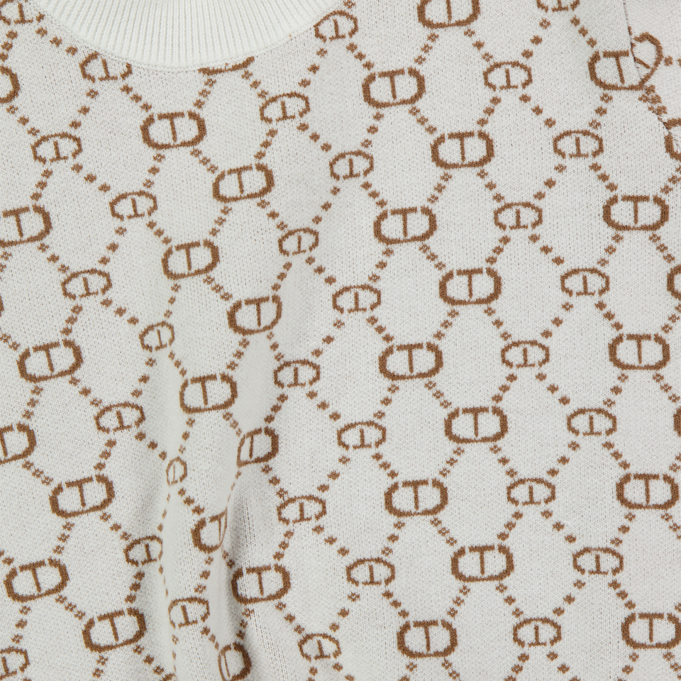 Twinset Kinder Meisjes Setje In Beige