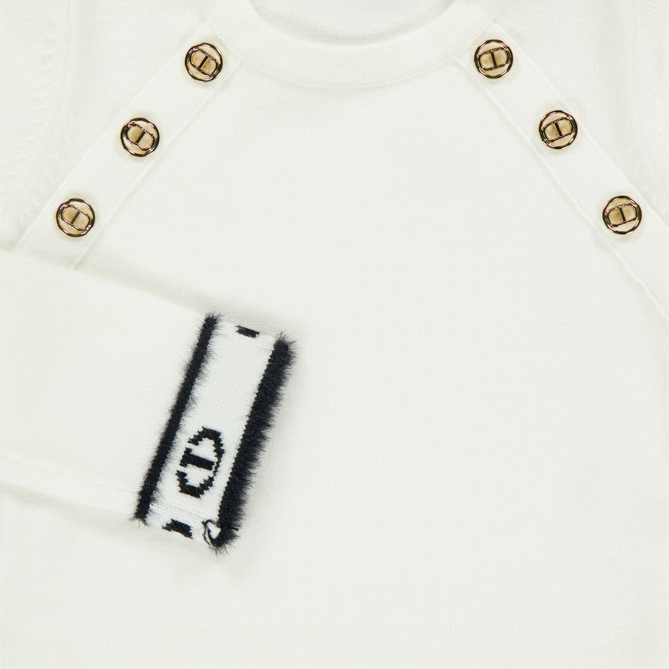 Twset Kids Girls Dress Offwhite