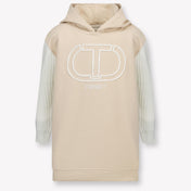 Twset Kids Girls Dress Beige