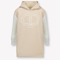 Twinset Kinder Meisjes Jurk In Beige