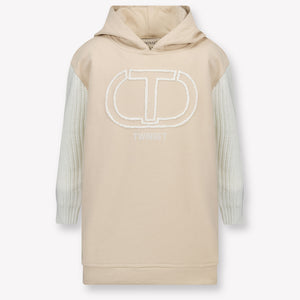 Twinset Kinder Meisjes Jurk In Beige
