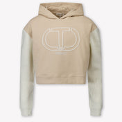 Twset Kids Girls Sweater  Beige