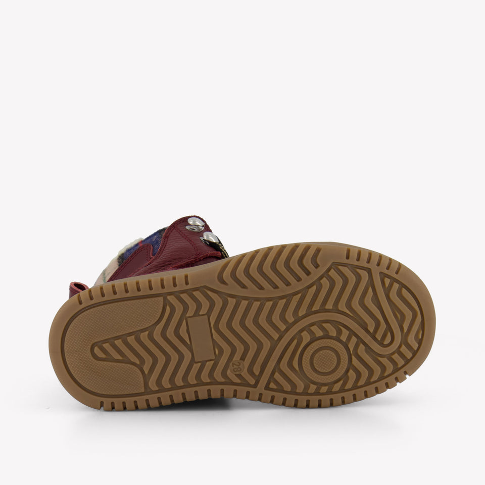 Dsquared2 Unisex Boots  Bordeaux