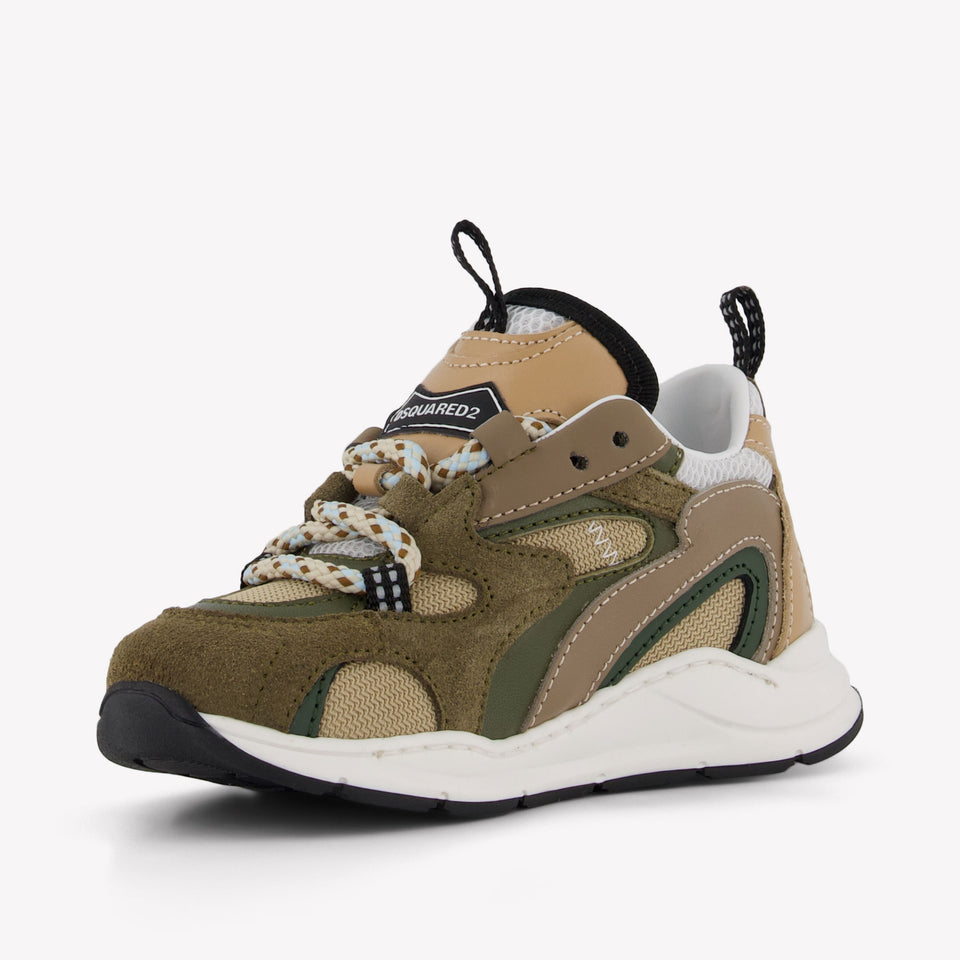 Dsquared2 Unisex Sneakers  Beige