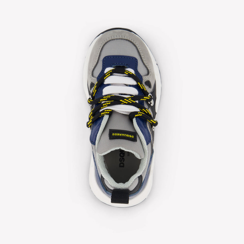 Dsquared2 Unisex Sneakers In Cobalt Blauw