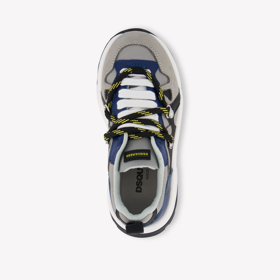 Dsquared2 Unisex Sneakers In Cobalt Blauw