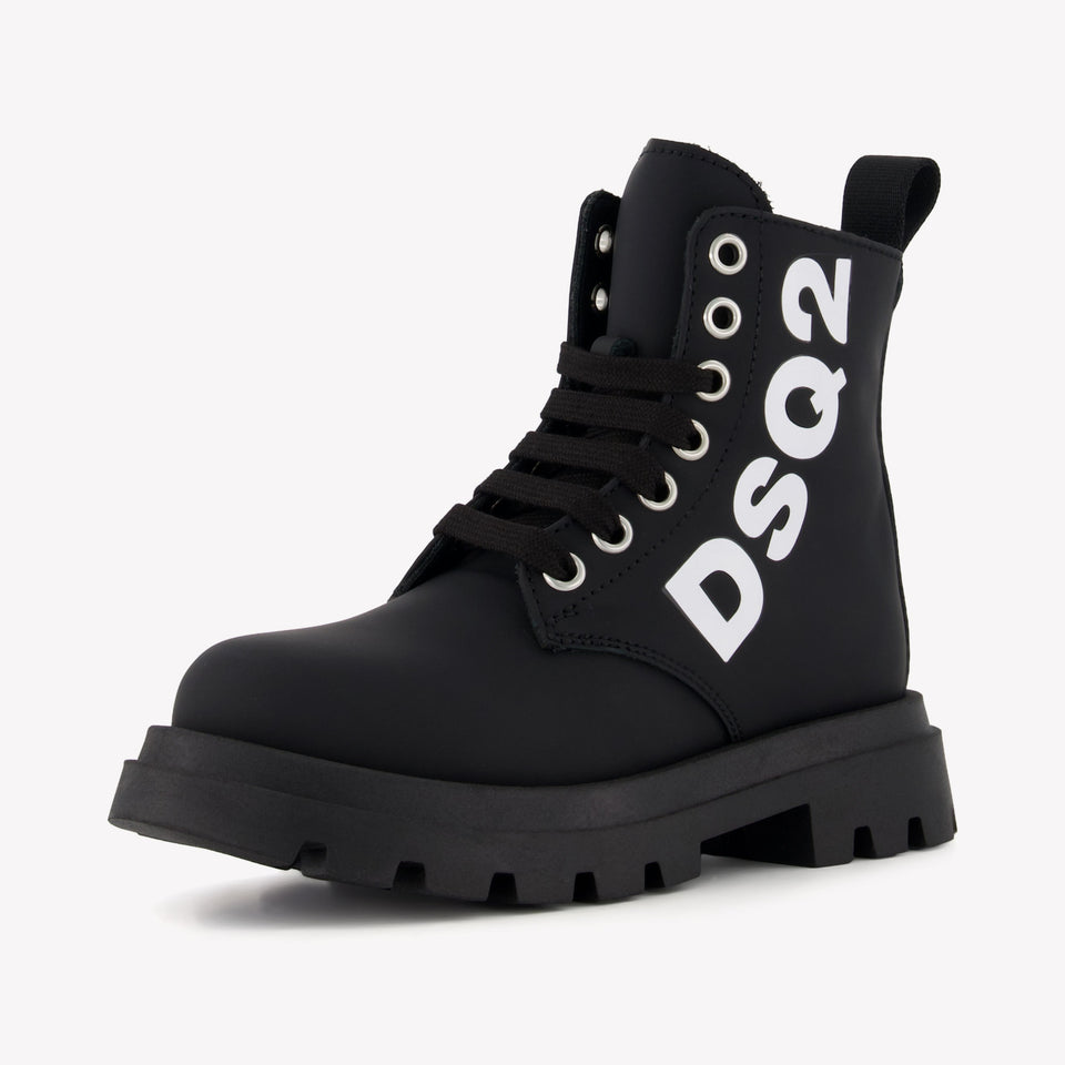 Dsquared2 Unisex Boots  Black