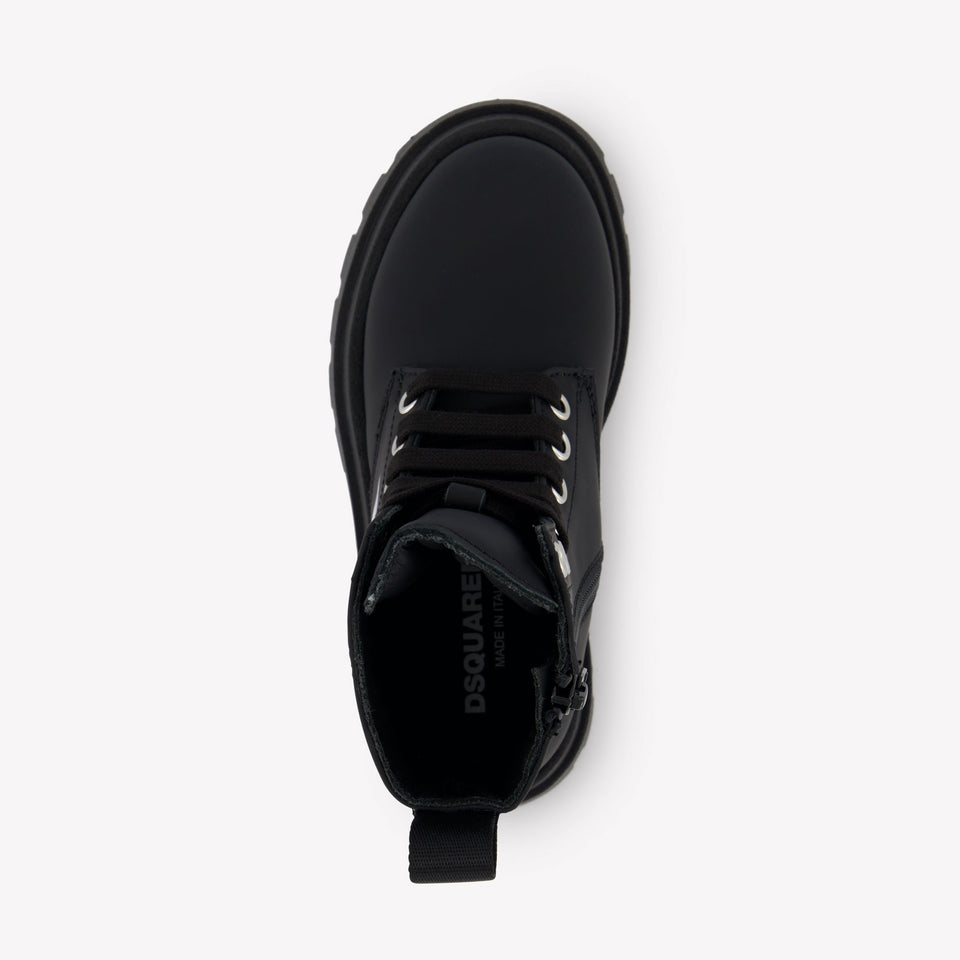 Dsquared2 Unisex Boots  Black
