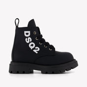 Dsquared2 Unisex Laarzen In Zwart