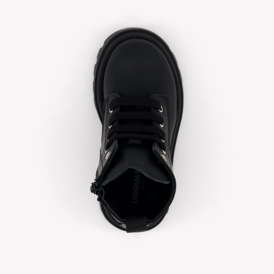 Dsquared2 Unisex Laarzen In Zwart