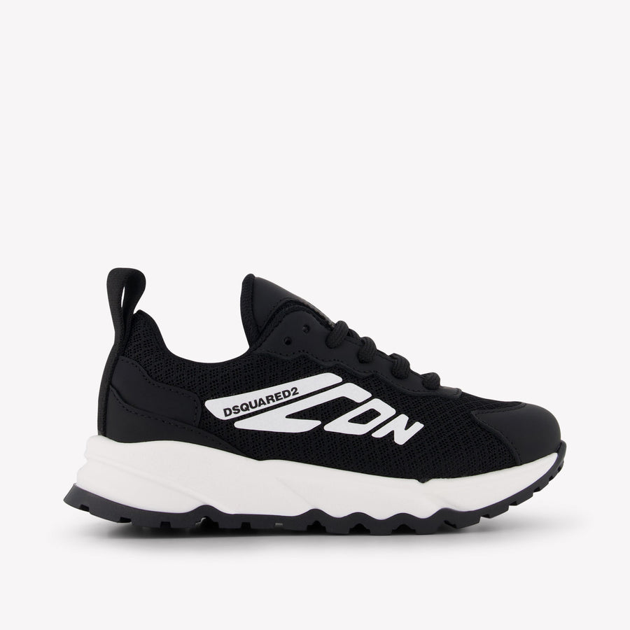 Dsquared2 Unisex Sneakers  Black
