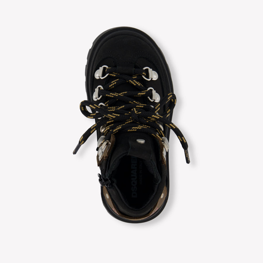 Dsquared2 Unisex Boots  Black