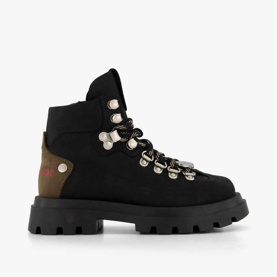 Dsquared2 Unisex Boots  Black