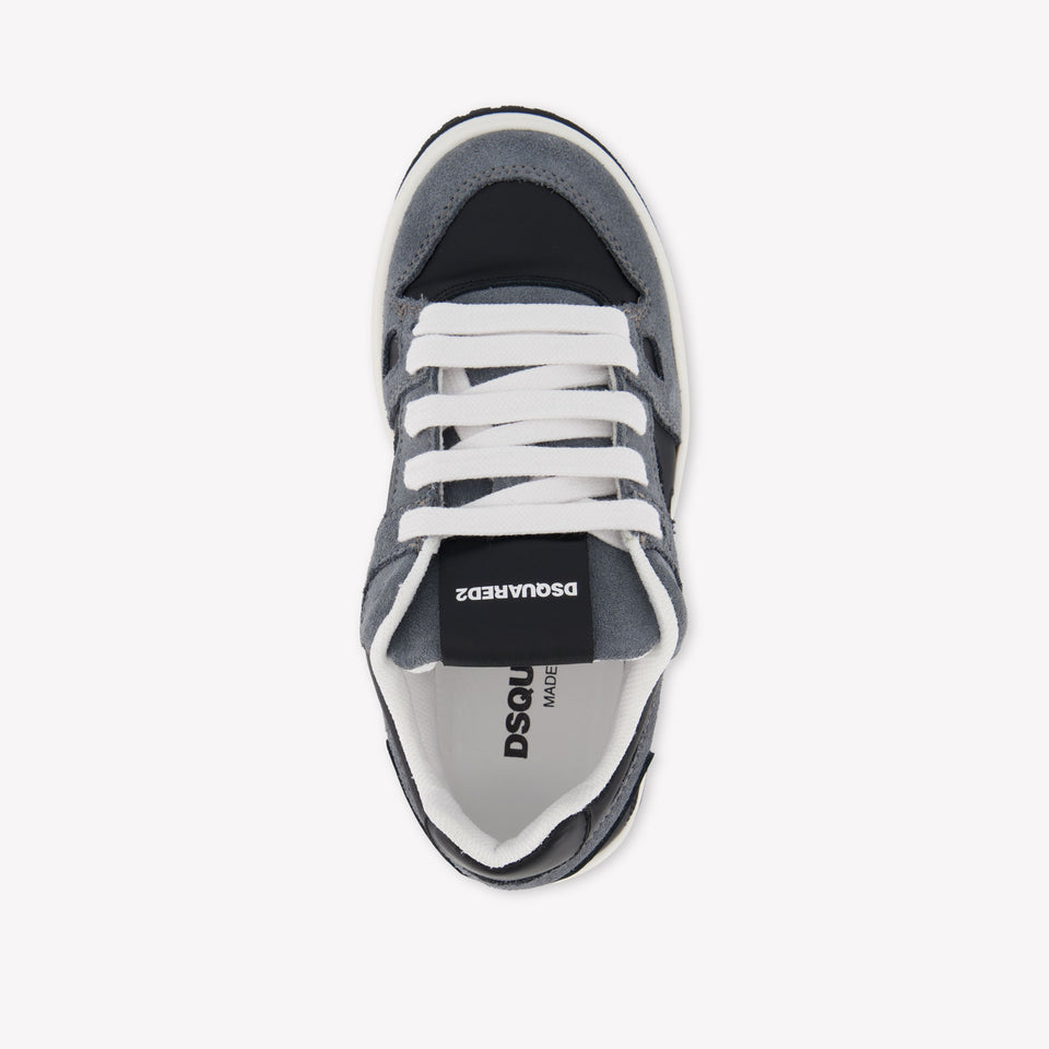 Dsquared2 Unisex Sneakers In Donker Grijs