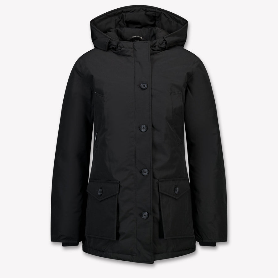 Airforce Kids Girls Winter Coat  Black