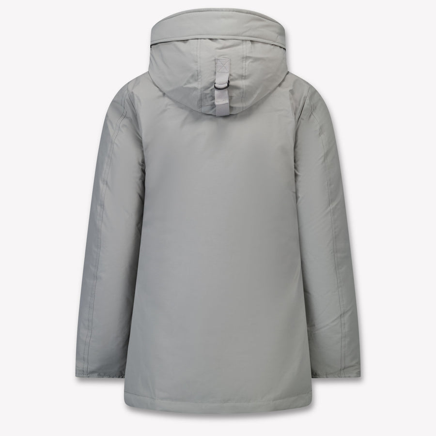 Airforce Kids Girls Winter Coat  Light Gray