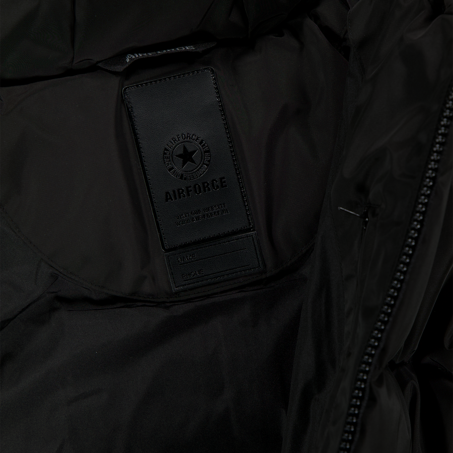 Airforce Kids Girls Winter Coat  Black