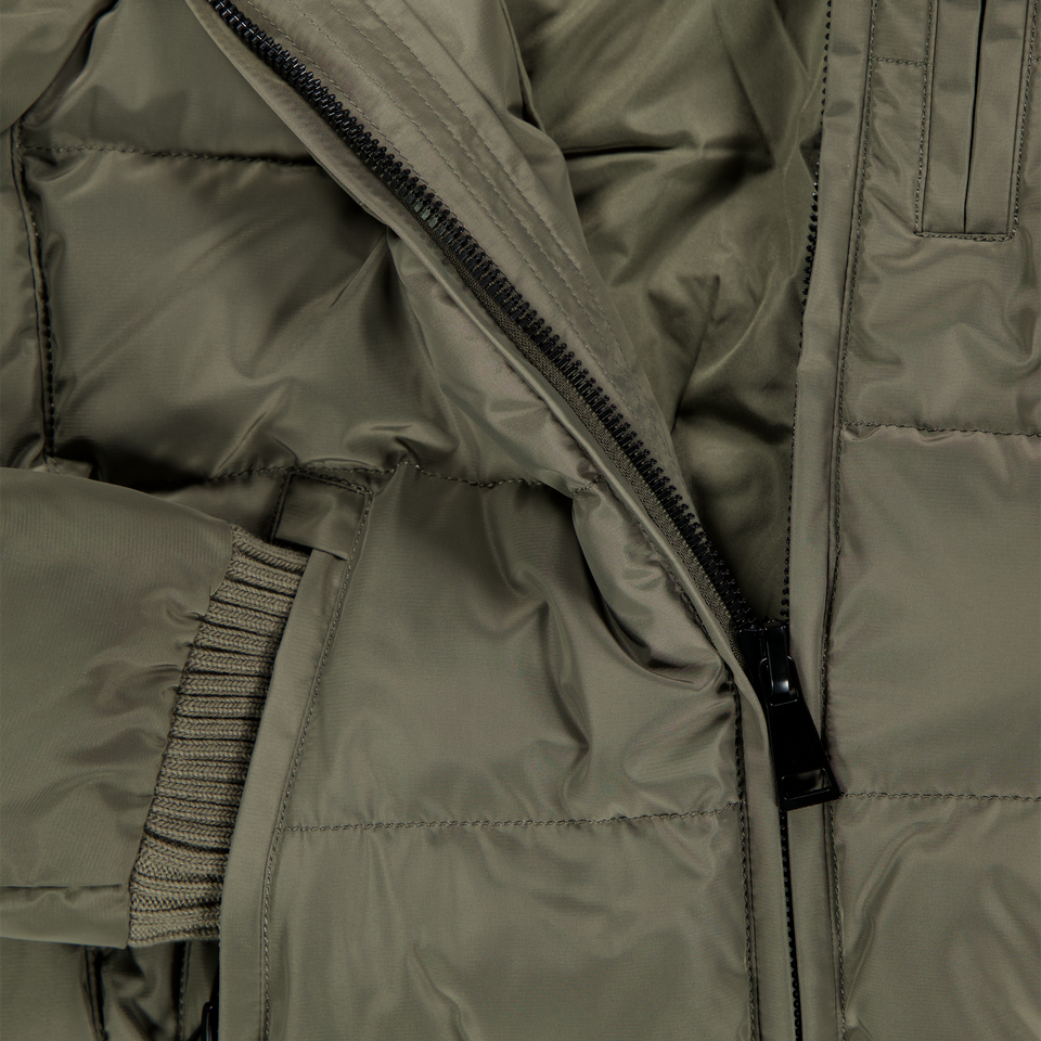 Airforce Kinder Meisjes Winterjas In Taupe