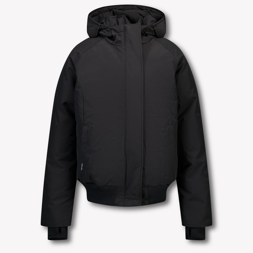 Airforce Kids Girls Winter Coat  Black