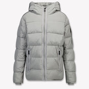 Airforce Kids Boys Winter Jacket  Light Gray