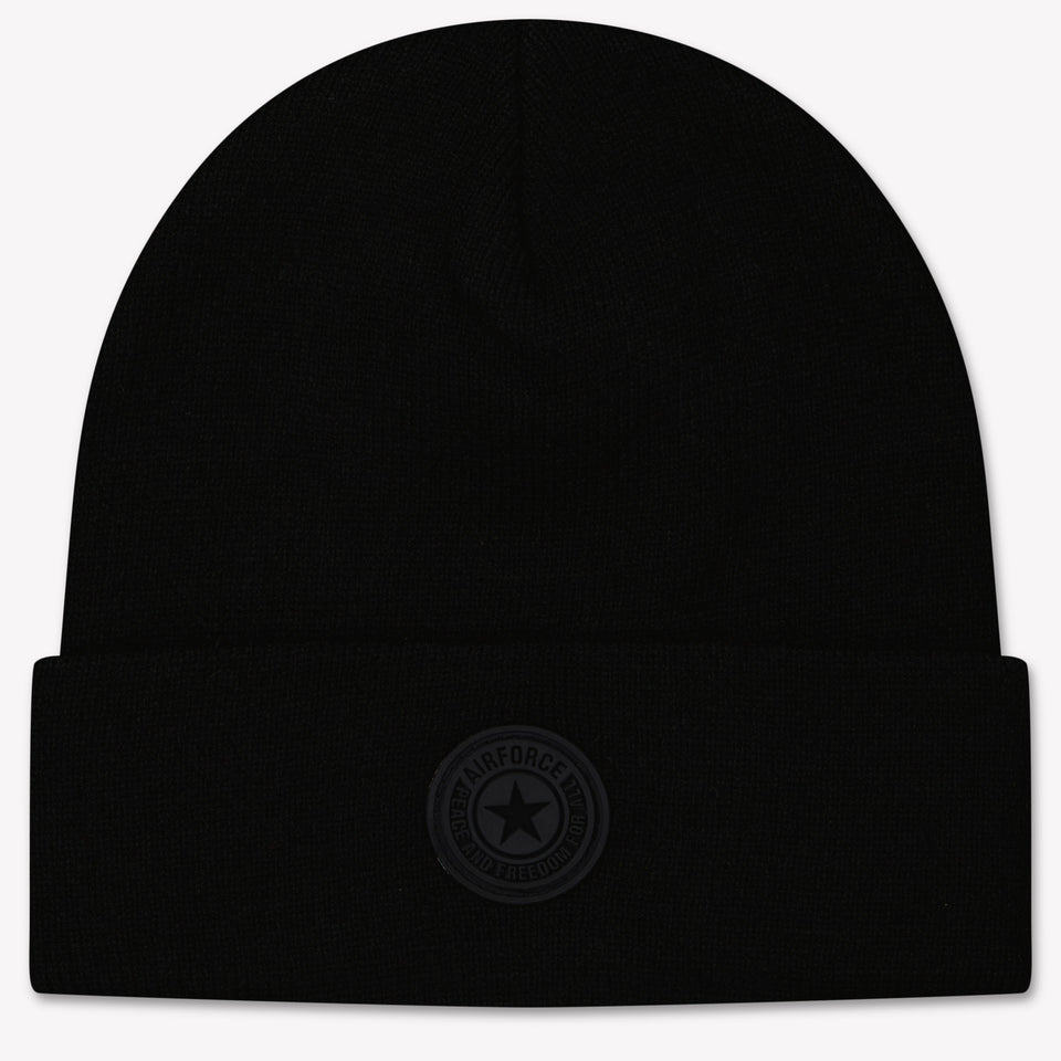 Airforce Kids Boys Hat Black