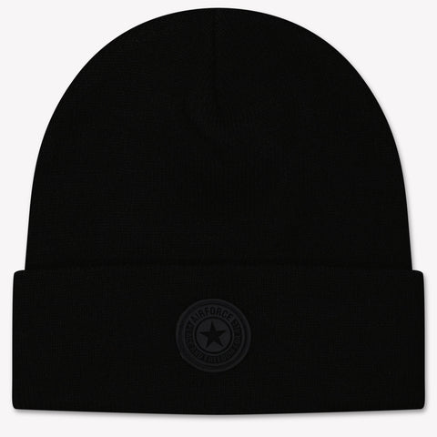 Airforce Kids Boys Hat Black