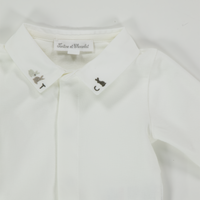 Tartine et Chocolat Baby Jongens Rompertje In Off White