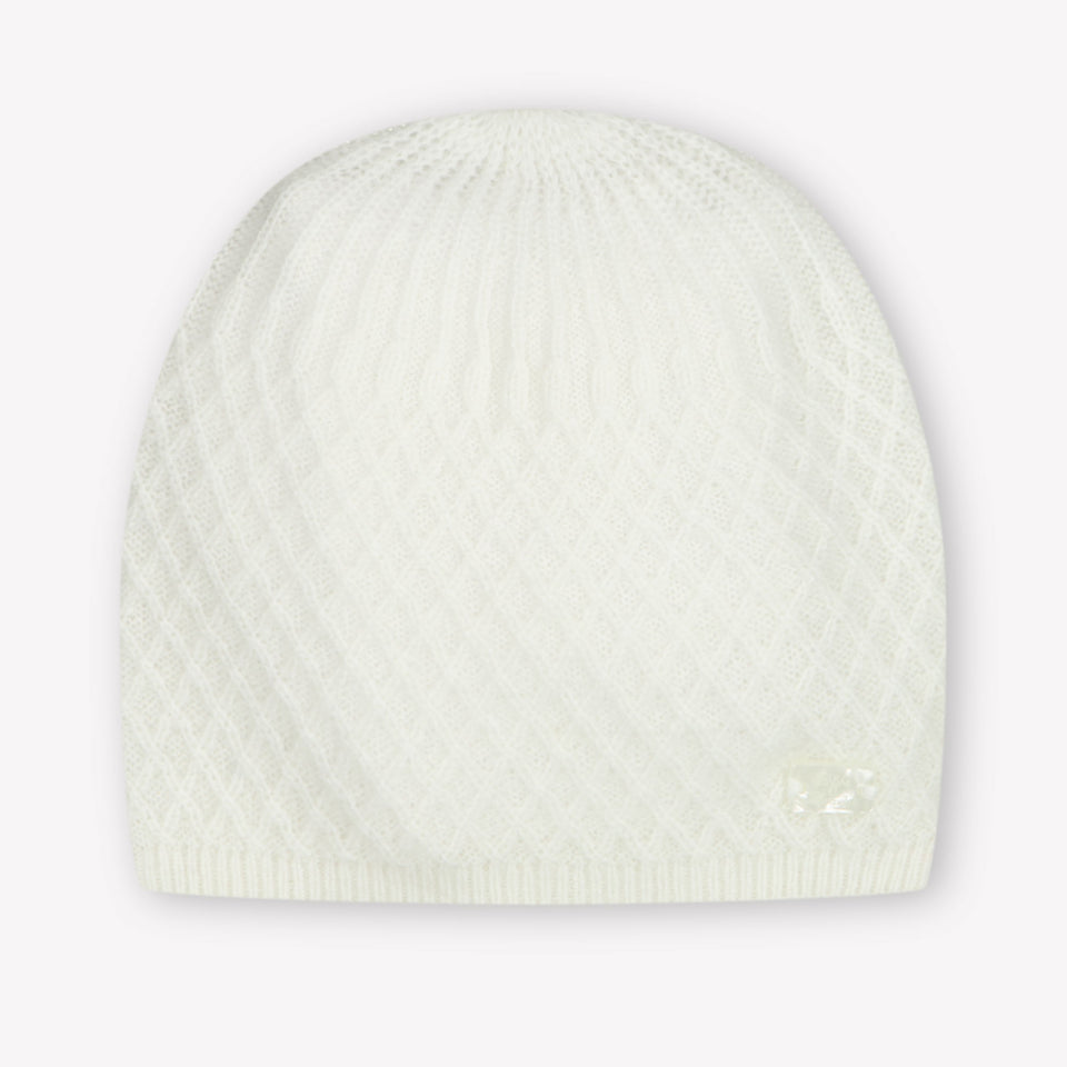 Tarte Et Chocolat Baby Boys Hat  Offwhite
