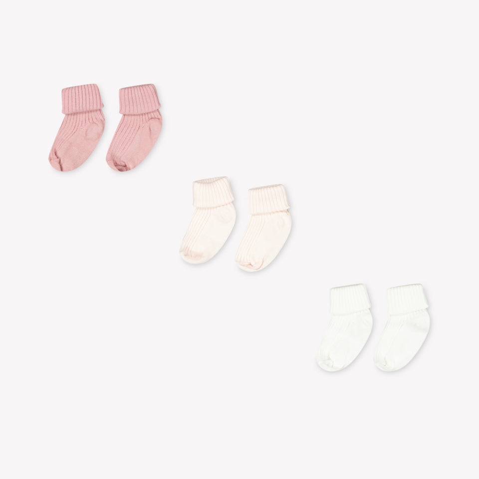 Tarte Et Chocolat Baby Boys Socks  Light Pink