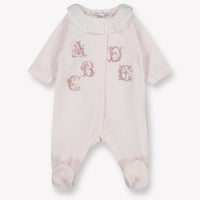 Tarte Et Chocolat Baby Girls Playsuit  Light Pink