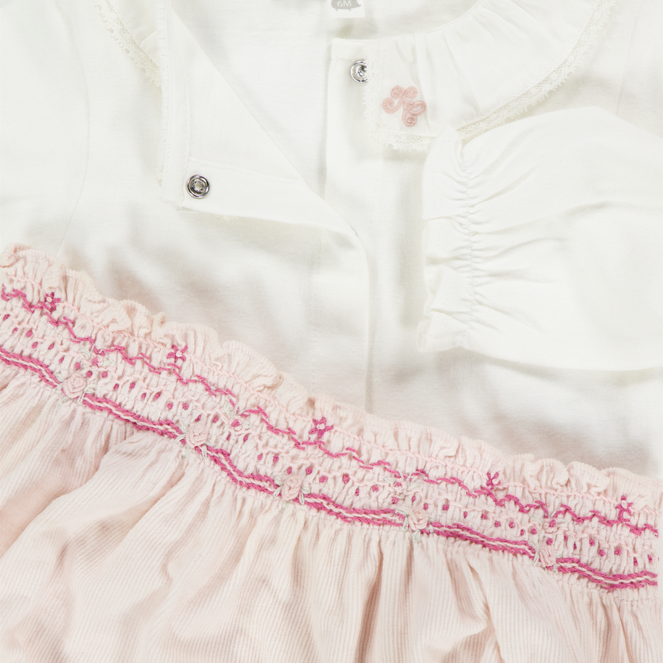 Tartine et Chocolat Baby Meisjes Setje In Licht Roze