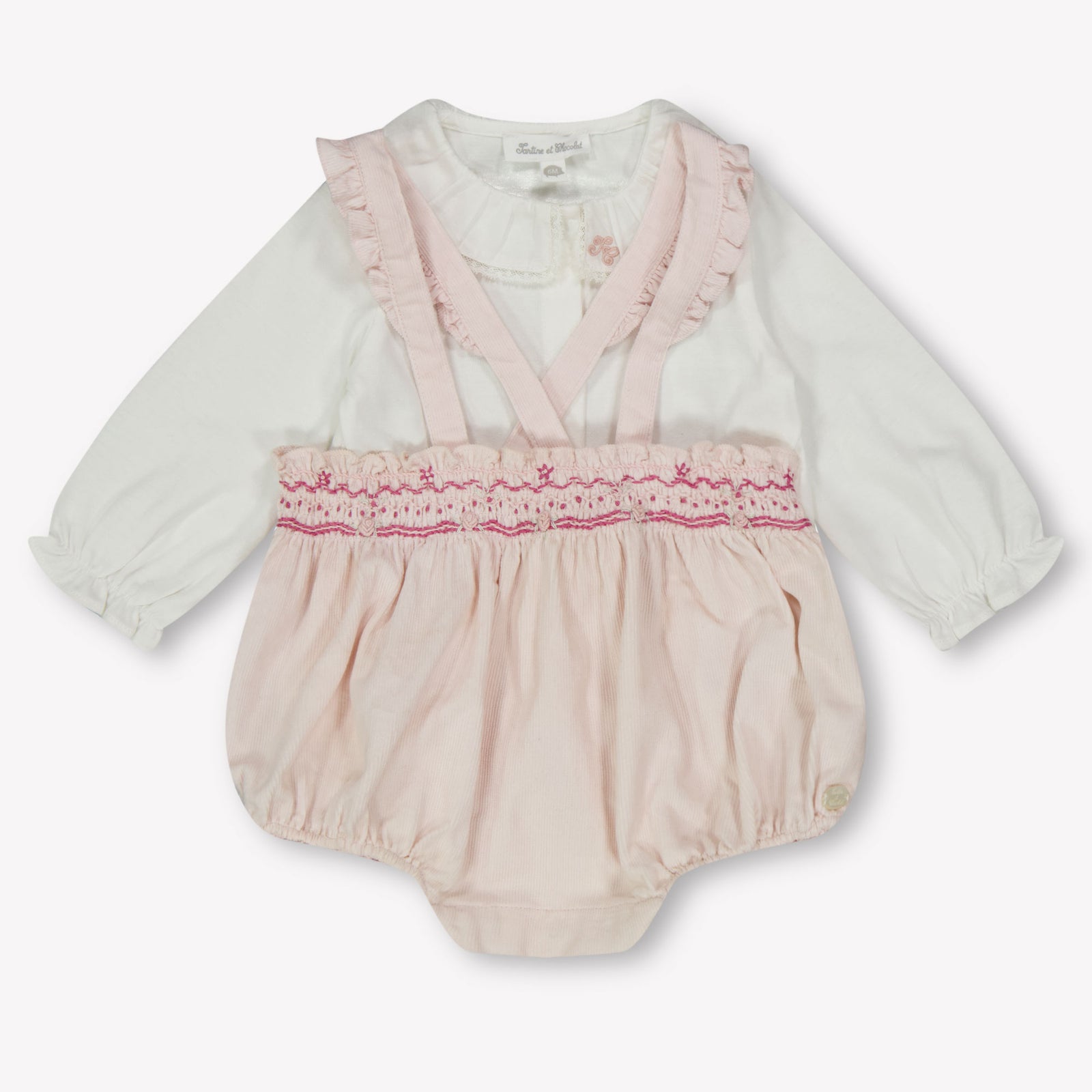 Tartine et Chocolat Baby Meisjes Setje In Licht Roze