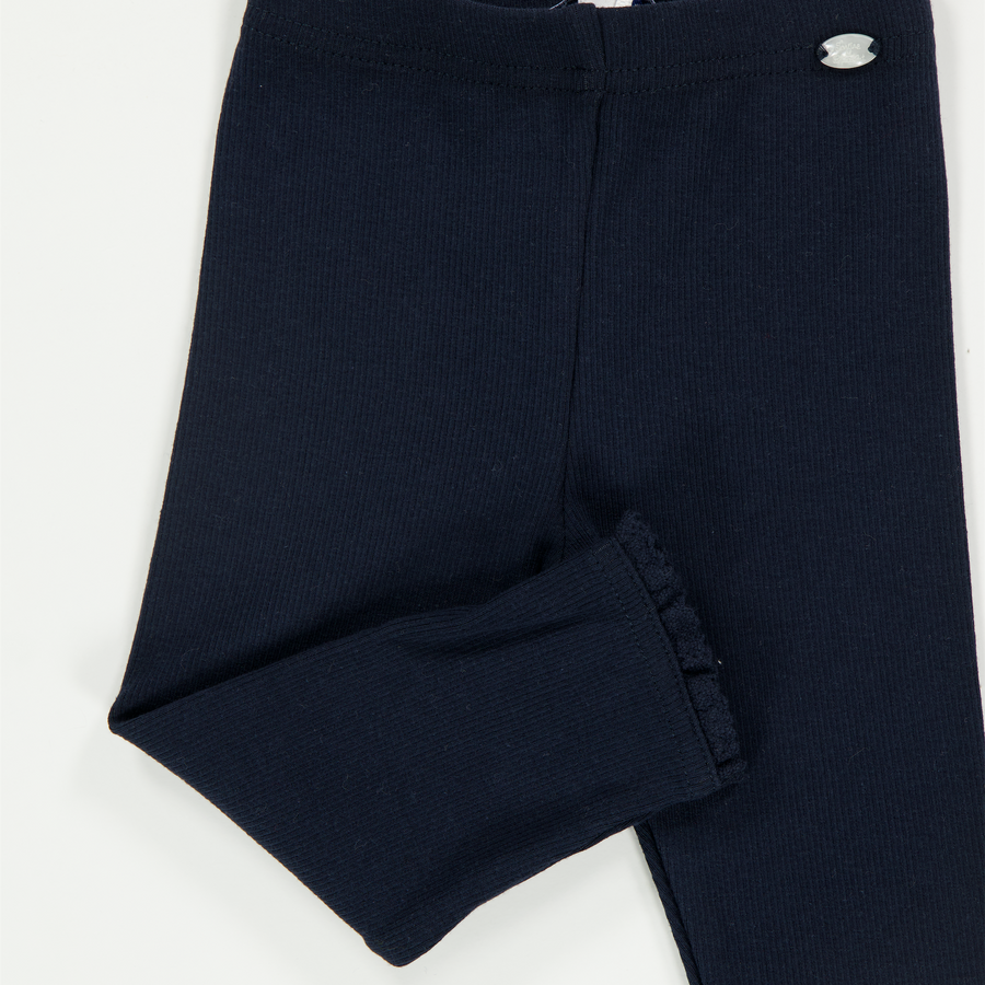 Tarte Et Chocolat Baby Girls Legggs  Navy