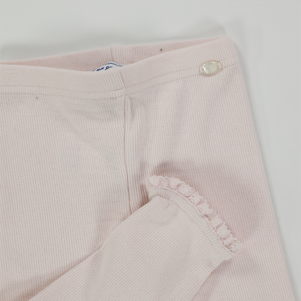 Tartine et Chocolat Baby Meisjes Legging In Licht Roze