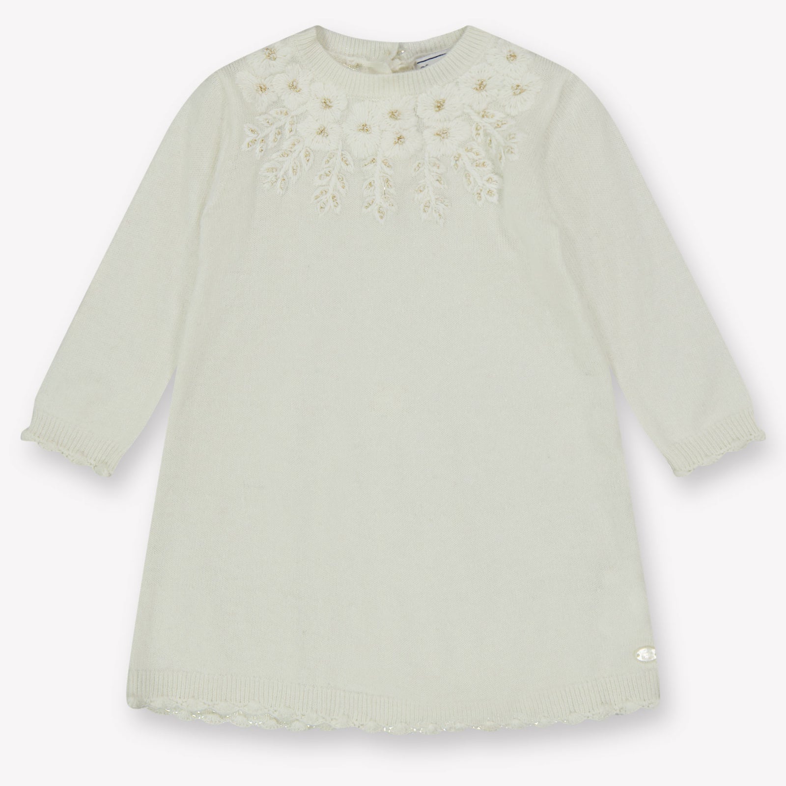 Tarte Et Chocolat Baby Girls Dress Offwhite