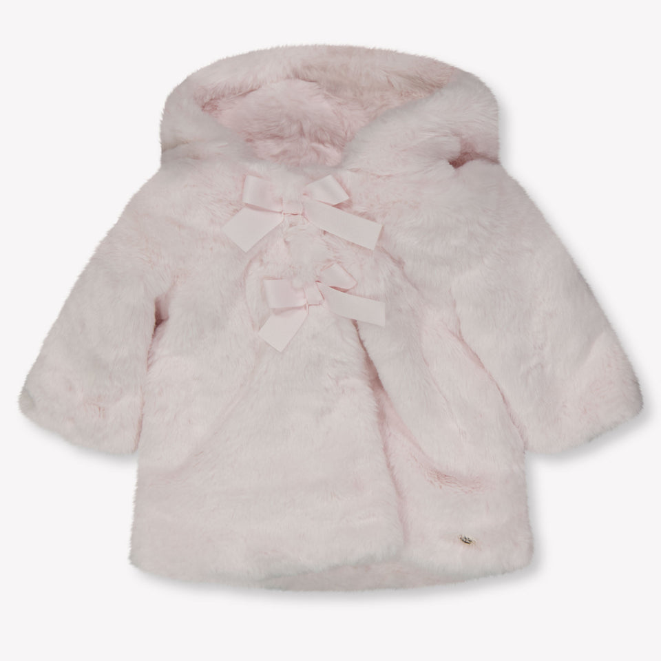 Tartine et Chocolat Baby Jongen Faux Fur Jas in Off white
