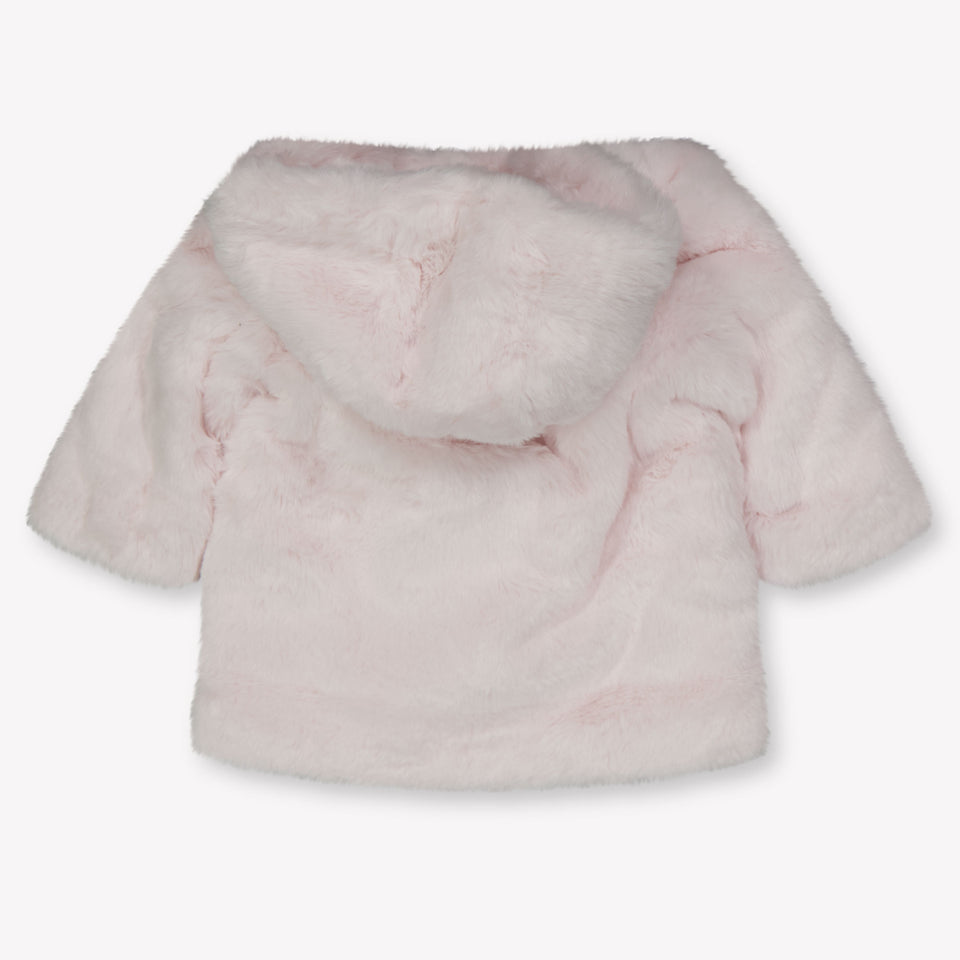 Tartine et Chocolat Baby Jongen Faux Fur Jas in Off white