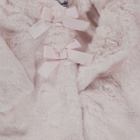 Tarte Et Chocolat Baby Boy Faux Fur Jacket  Offwhite