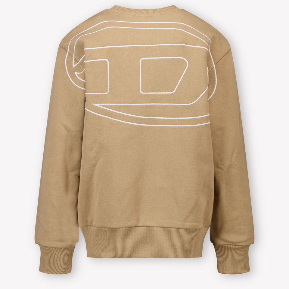 Diesel Kids Boys Sweater  Beige