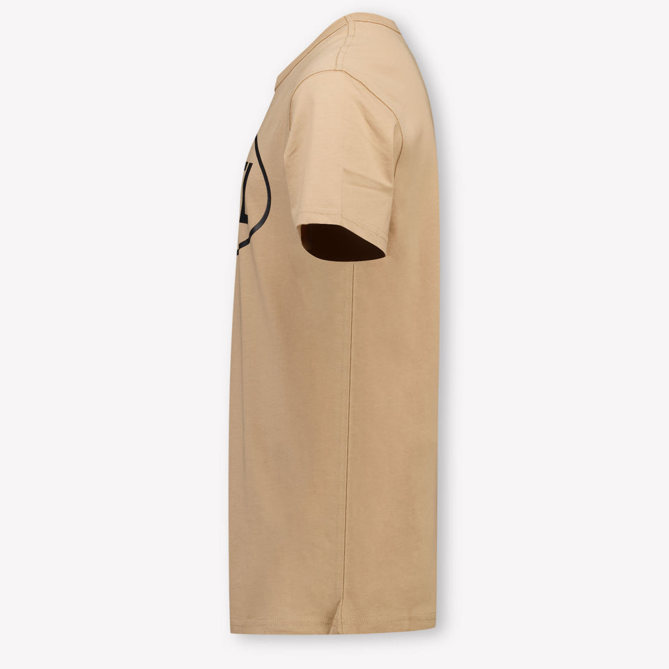 Diesel Kids Boys  T-Shirt Beige