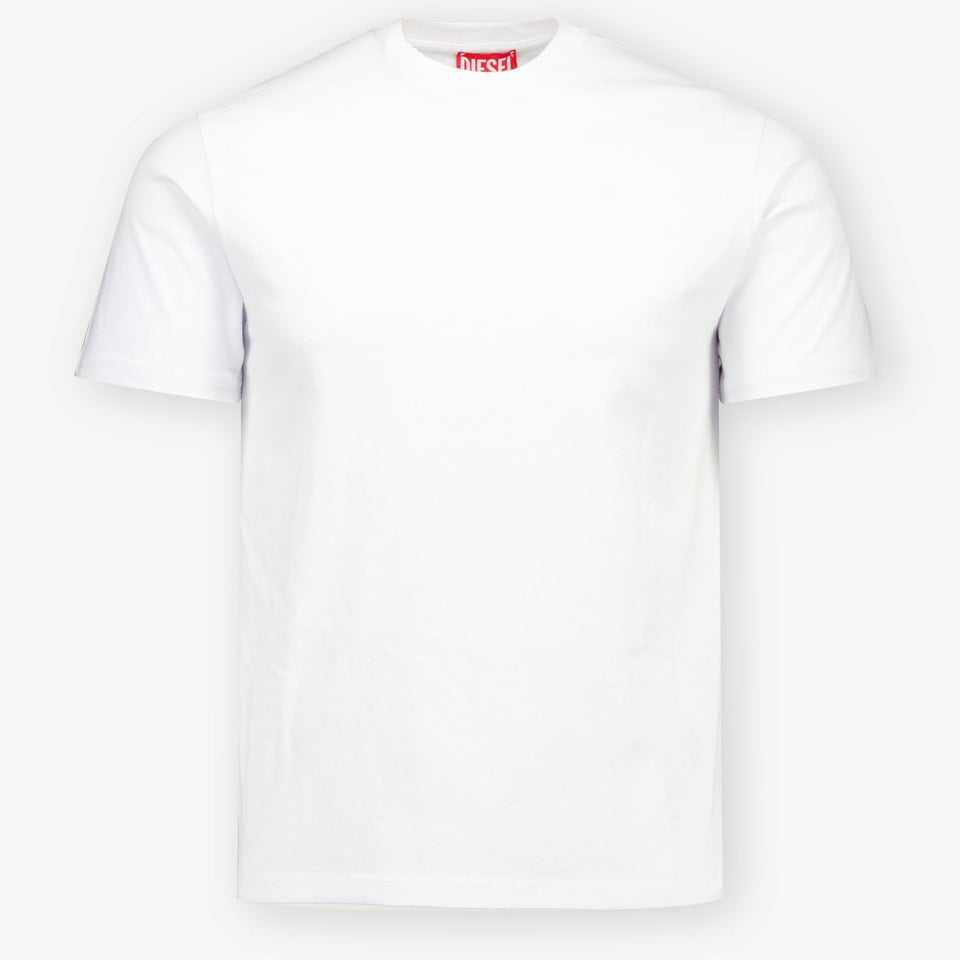 Diesel Kids Boys  T-Shirt White