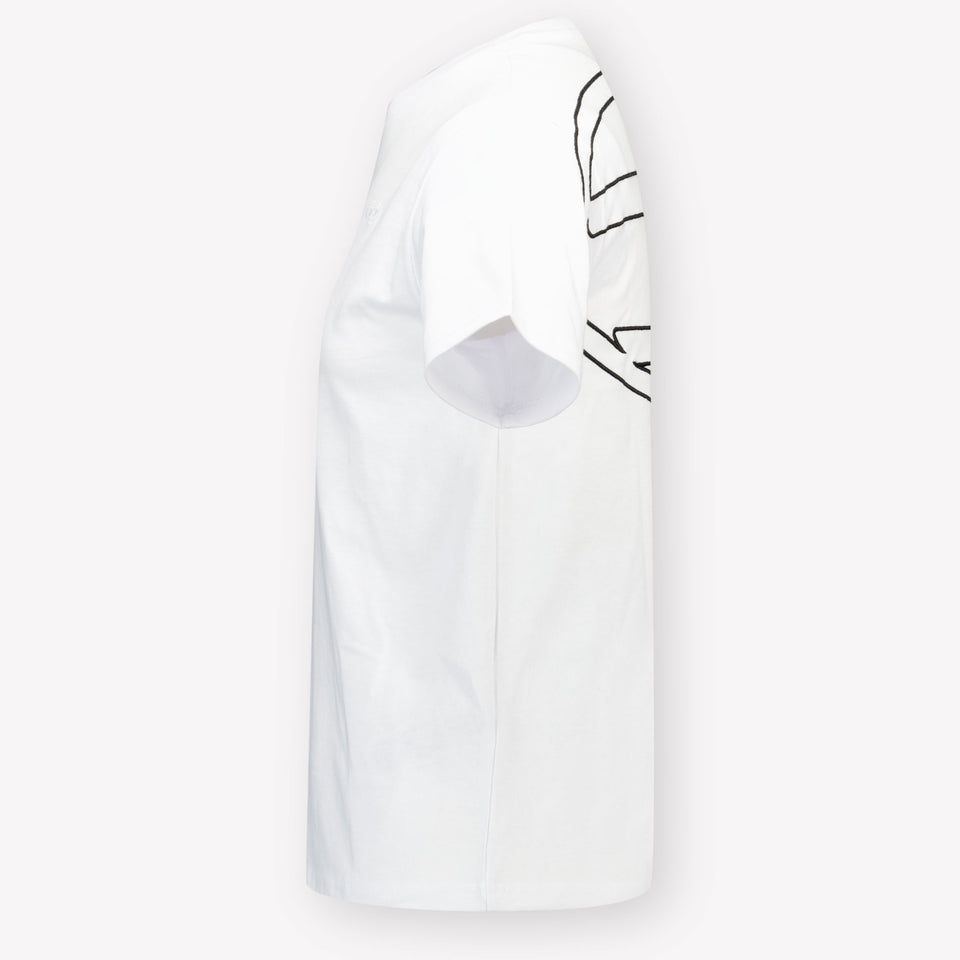 Diesel Kids Boys  T-Shirt White