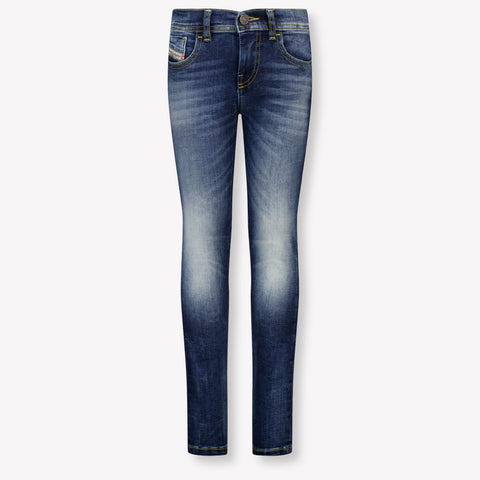 Diesel Kinder Meisjes Jeans In Blauw